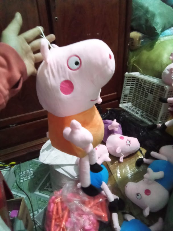 heo peppa nhồi bông siêu dễ thương