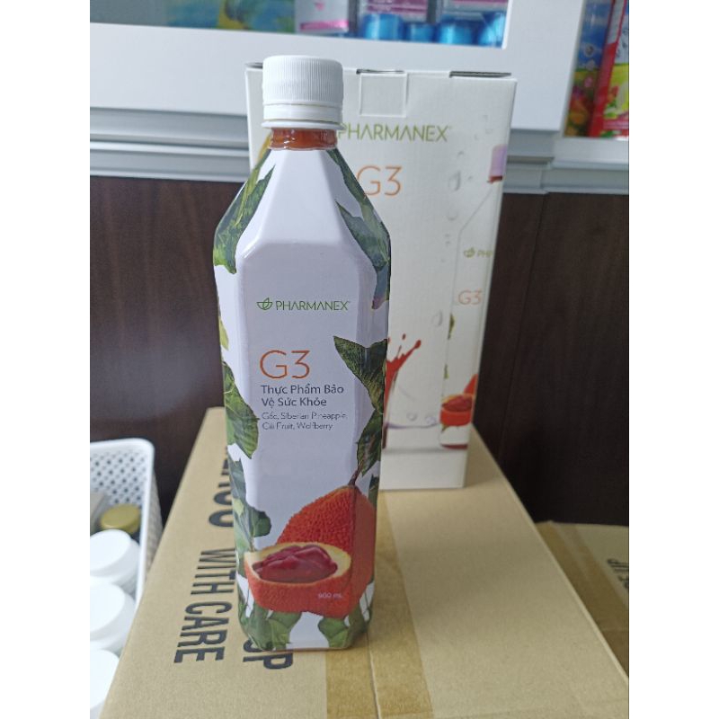 Nước gấc g3 nuskin giúp chống oxy hóa cao.