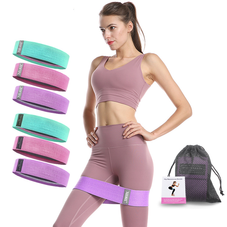 Dây kháng lực 3 màu miniband Aolike tập mông