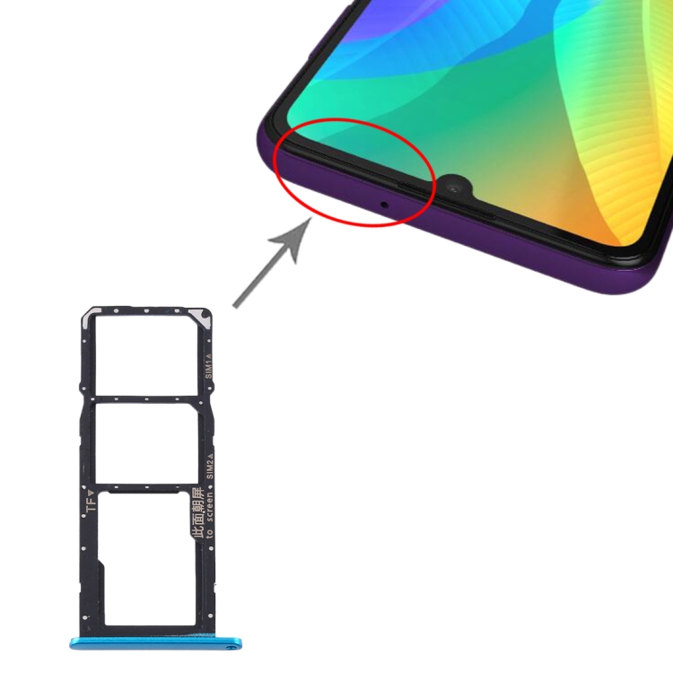 Beloving khay thẻ sim + khay thẻ sim + khay thẻ micro sd cho huawei y6p in-stock products