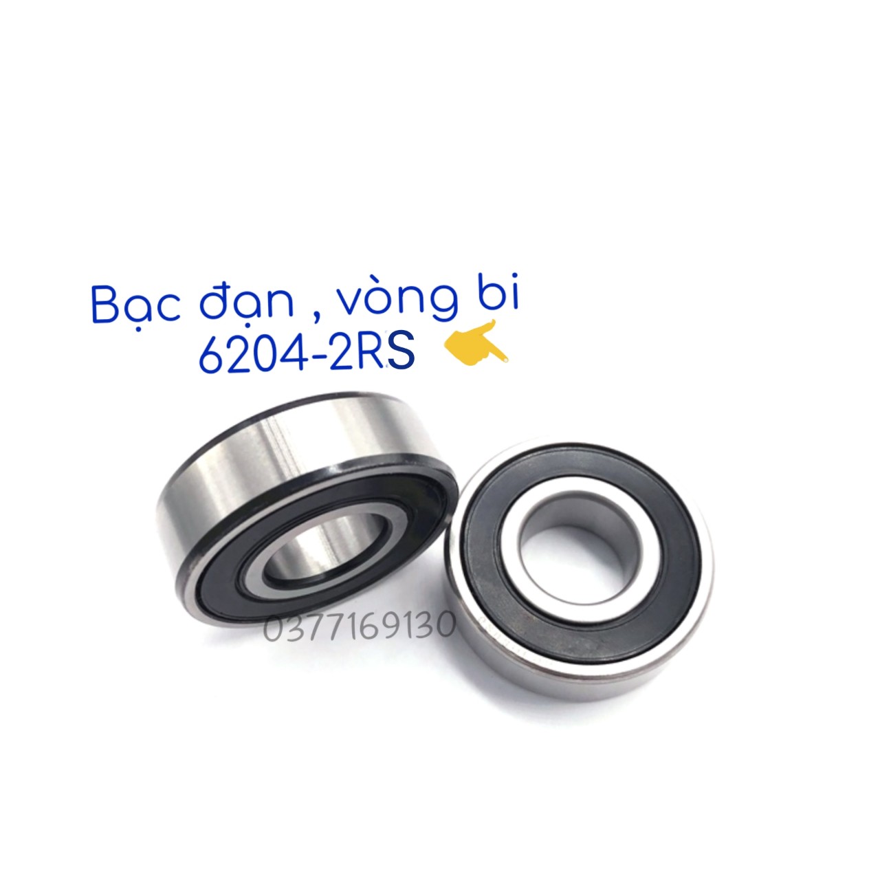 BẠC ĐẠN - VÒNG BI 6204, 6301 2RS