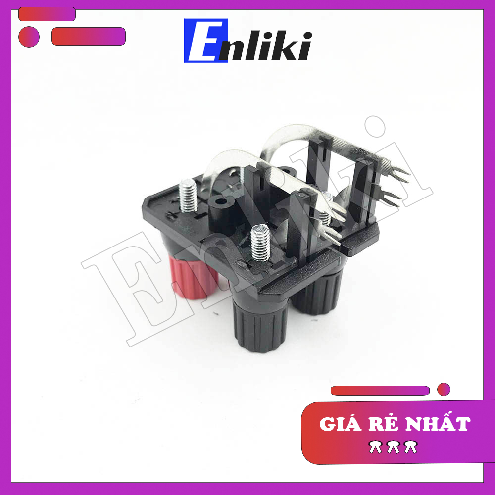 Cọc Đấu Dây Loa 4P Wp4-10a 2 Hàng