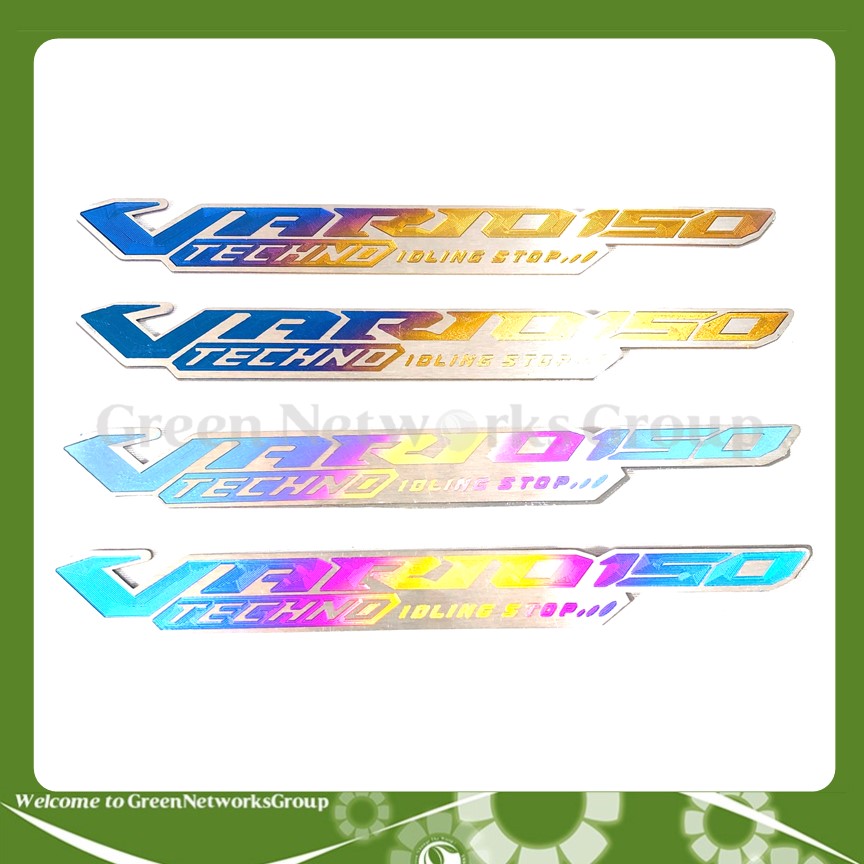 [HCM]Tem dán titan in gờ nổi Vario 150 Greennetworks