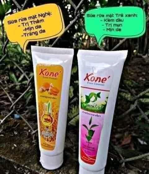sữa rửa mặt KONE thái lan