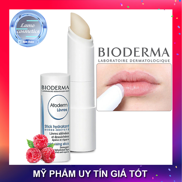 Son Dưỡng Môi Bioderma Atoderm Levres Stick Hydratant 4g
