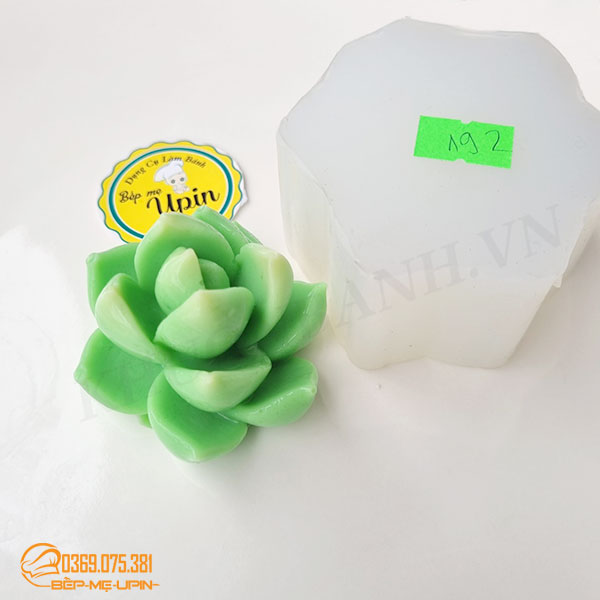 Khuôn silicon sen đá