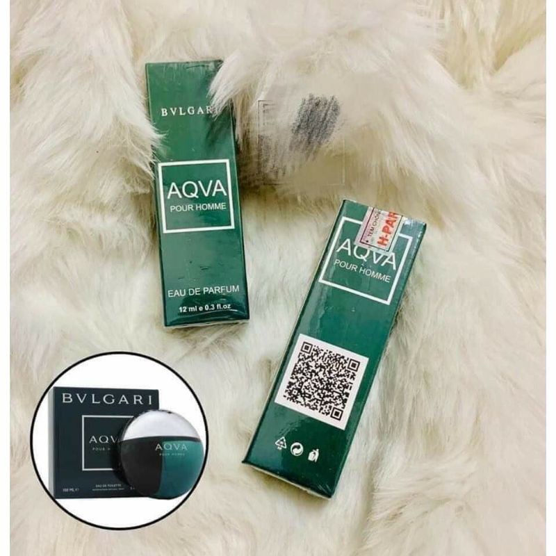 Nước hoa mini Pháp H.parfum AVQA BVLGARI Nam dạng lăn 12ml