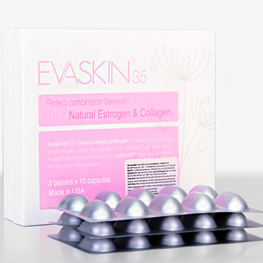 Viên Uống Đẹp Da Evaskin 35- MINH QUÂN