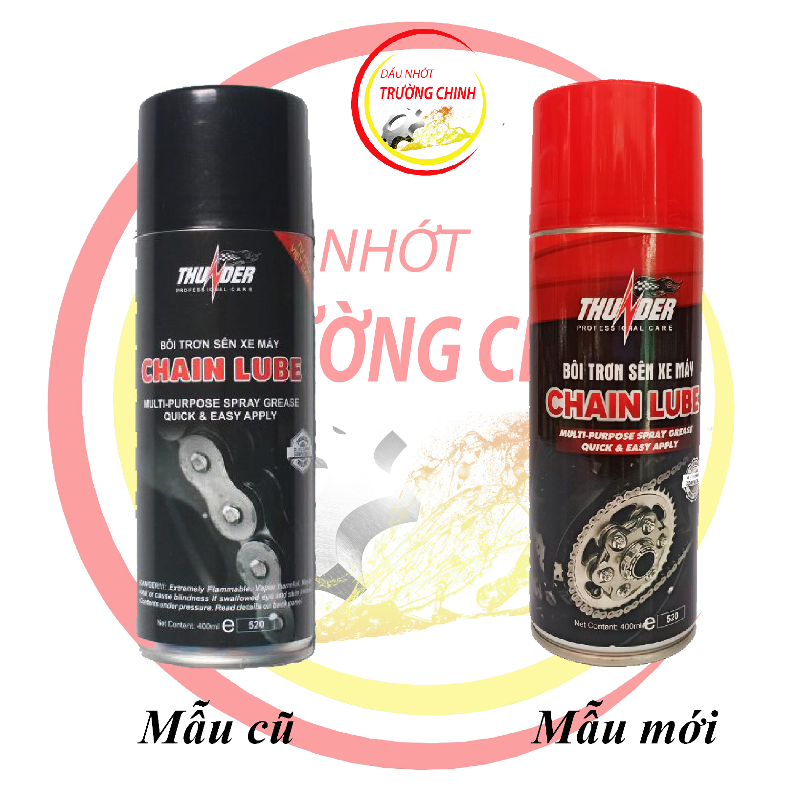 [HCM]COMPO 3 SẢN PHẨM VỆ SINH BẢO DƯỠNG SÊN THUNDER 400ML