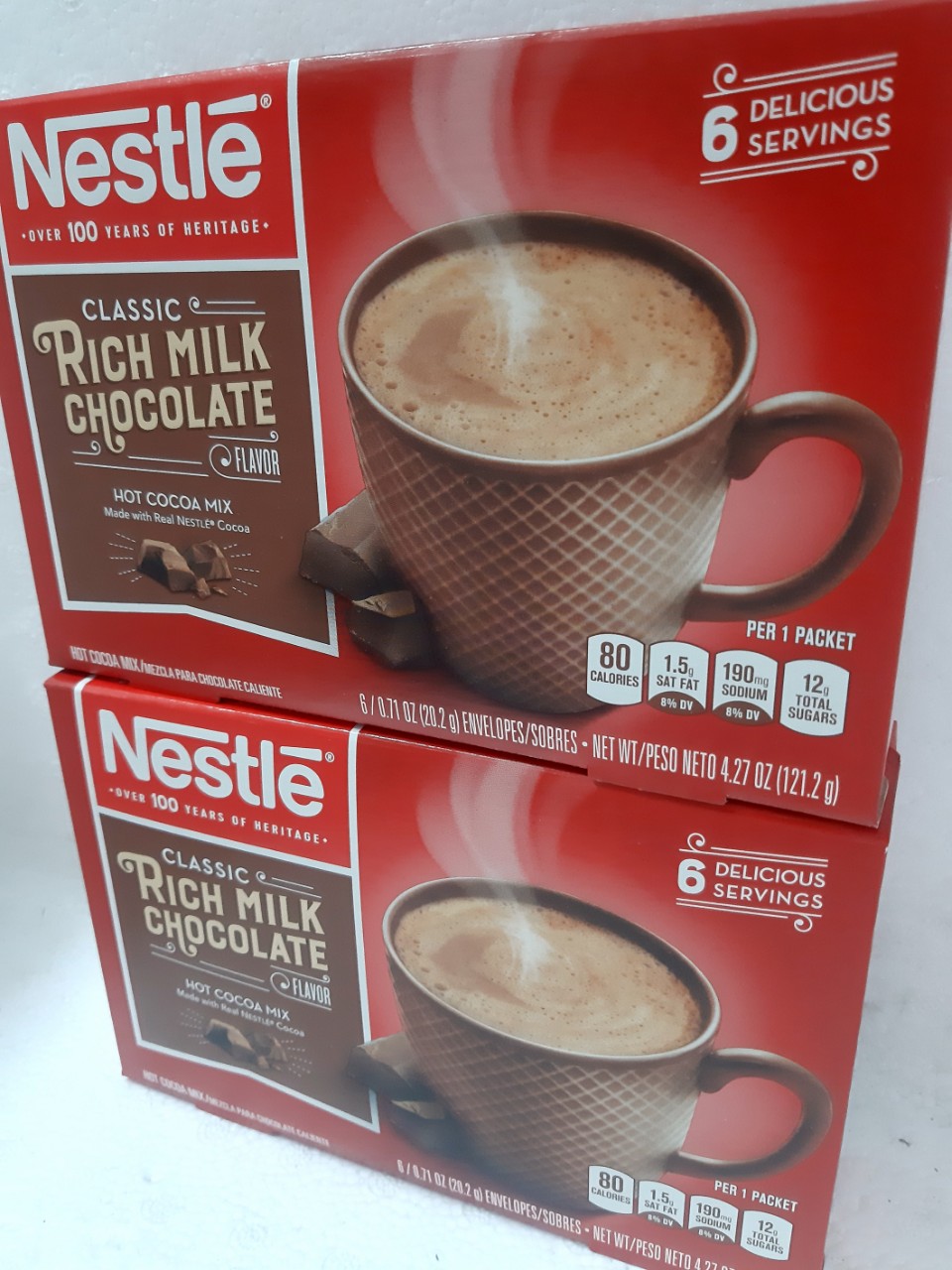 Nestle Hot Cocoa Mix 121g