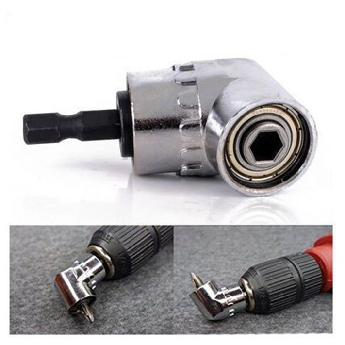 Đầu mũi khoan góc vuông ngắn/dài (1 cái tùy chọn) - Đầu chuyển hướng khoan 105 độ - Dụng cụ bắt vít