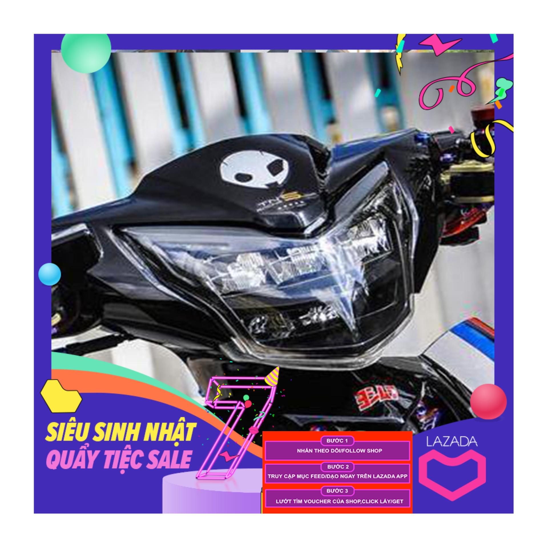 Chóa Đèn Pha LED 2 Tầng Cao Cấp ZHI.PATT Cho Exciter 135