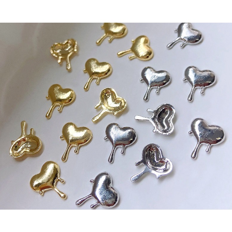 Charm Đính Móng Vàng Bạc Sáng 5L