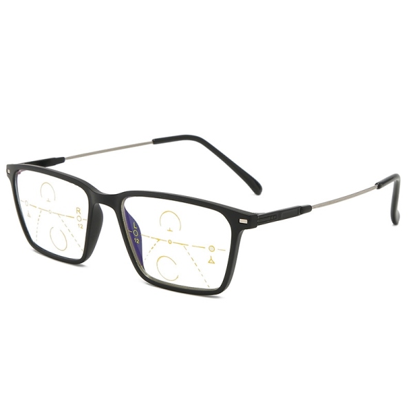 Frosted Anti blue Progressive Multifocal Reading Glasses Women Smart Zoom Elderly Eyewear Men Protable Presbyopic Glasses