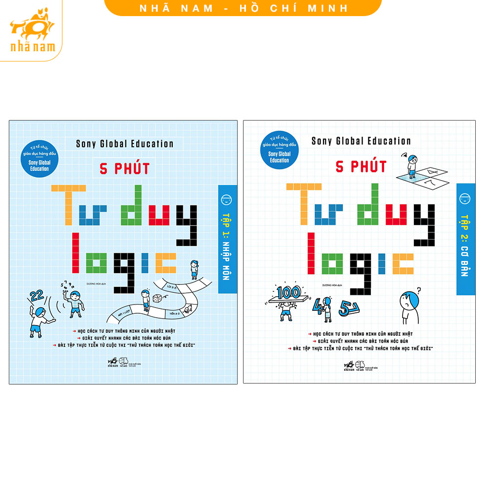 Sách - 5 phút tư duy logic (Tập 2 - Cơ bản (Nhã Nam HCM)