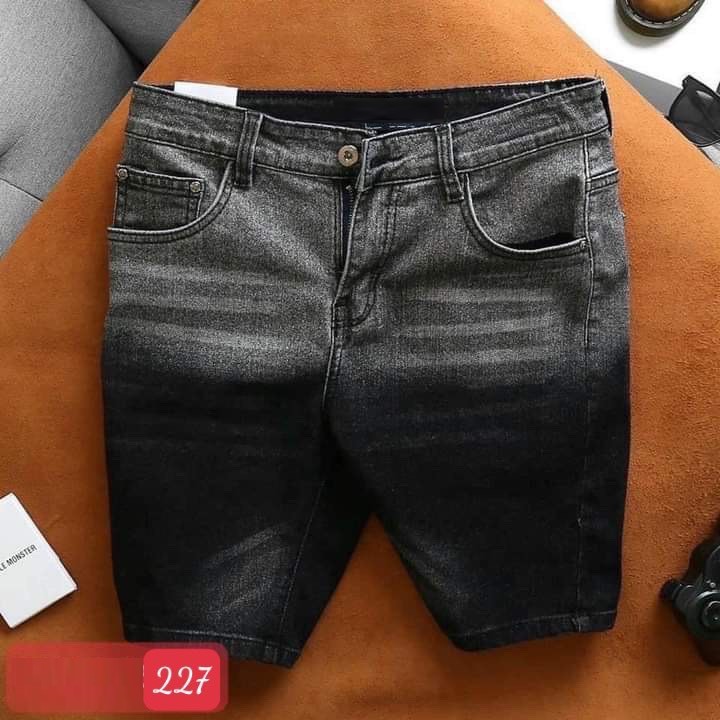 Quần short jean nam cao cấp,chất liệu mềm mịn,dày dặn,co giãn tốt,chuẩn men siêu rẻ và đẹp (size 28-34) Menshopps 001