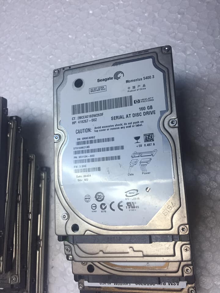 HDD 160g SATA laptop sleeve good health