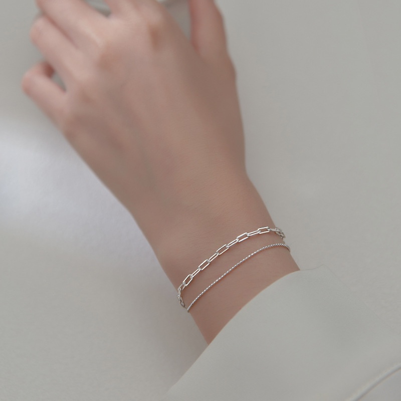 Lắc Tay Bạc Dreamsilver Chain and Ball LT028