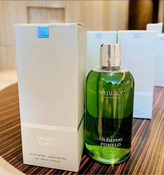 Combo Dầu Gội Bưởi Vijully chính hãng - Xịt tinh dầu kích mọc tóc, dầu xả và dầu gội Vi Jully
