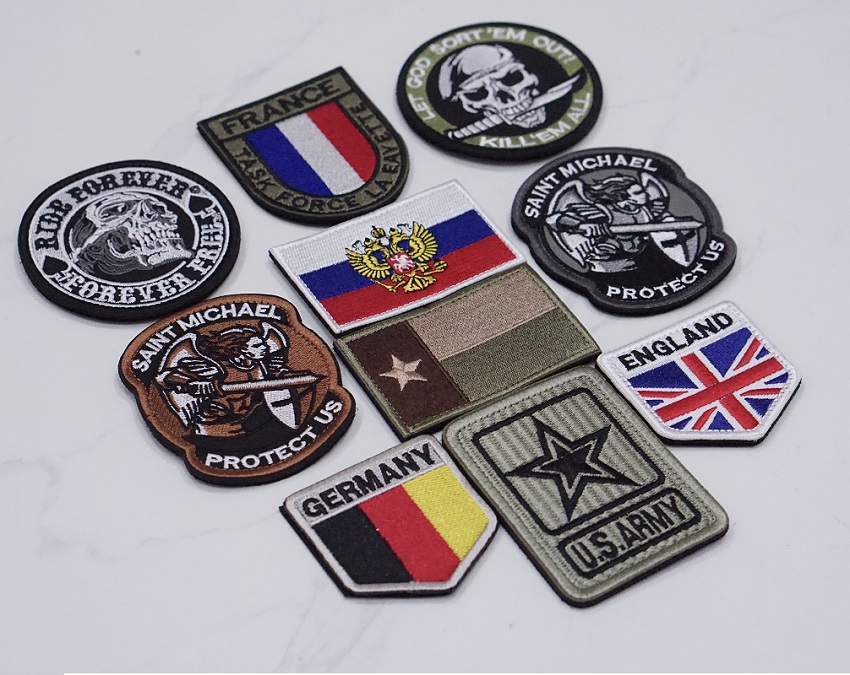[HCM]Miếng patch dán logo vải thêu tactical 511.