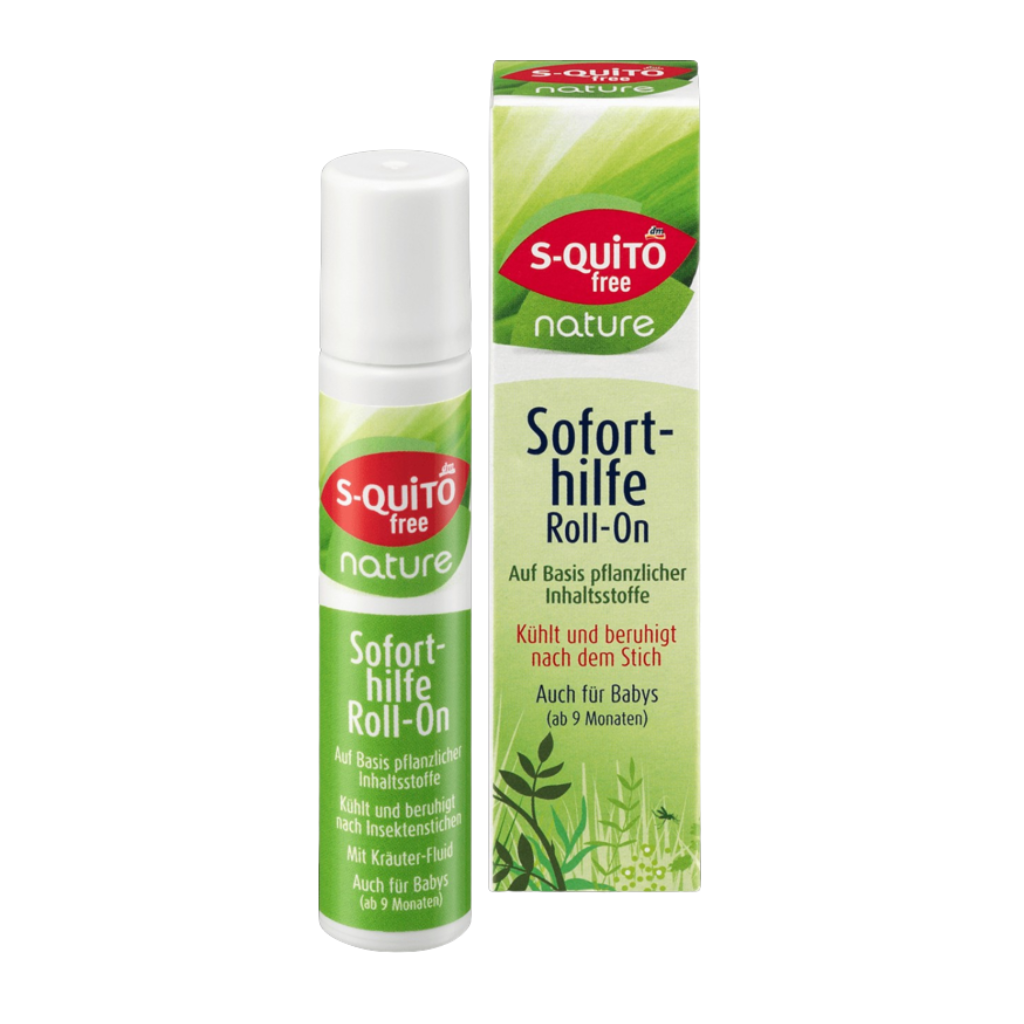 [ HÀNG ĐỨC ] Lăn Chống Muỗi, Lăn chống Côn trùng Squito Free, chiết xuất tự nhiên, không cồn, không chất bảo quản, không kích ứng da, dành cho bé từ sơ sinh