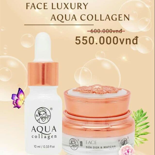Dưỡng Ẩm da Aqua Colagen Bà Lão - Dưỡng Da