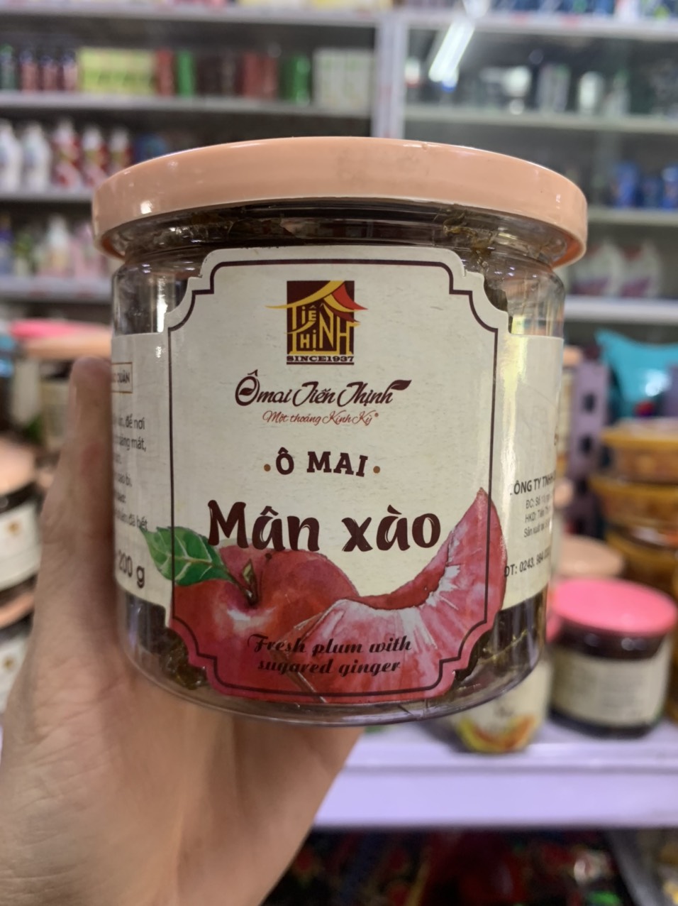 Ô Mai Tiến Thịnh 200g Đủ Vị
