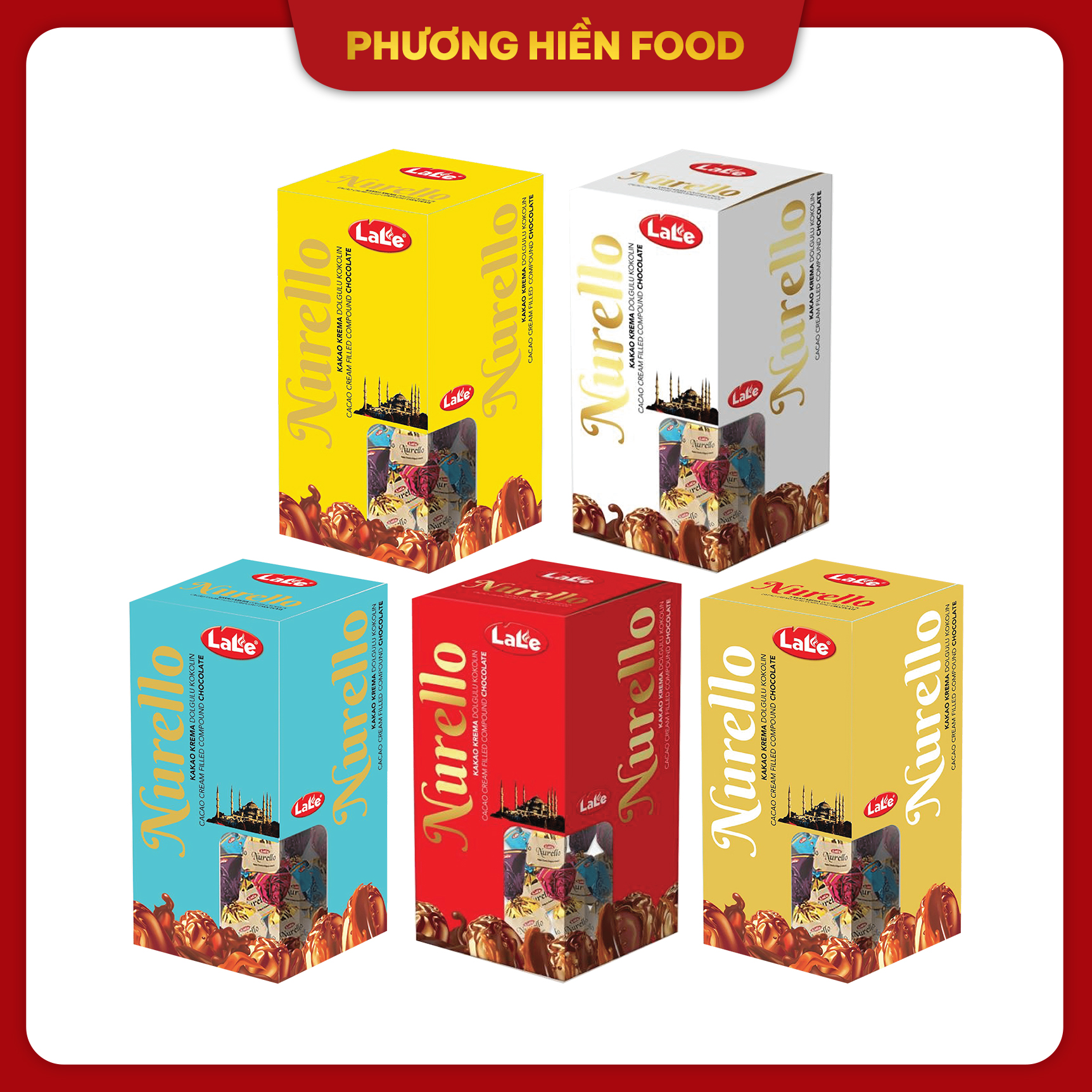Socola nhập khẩu hỗn hợp nurello hiệu lale 200 g