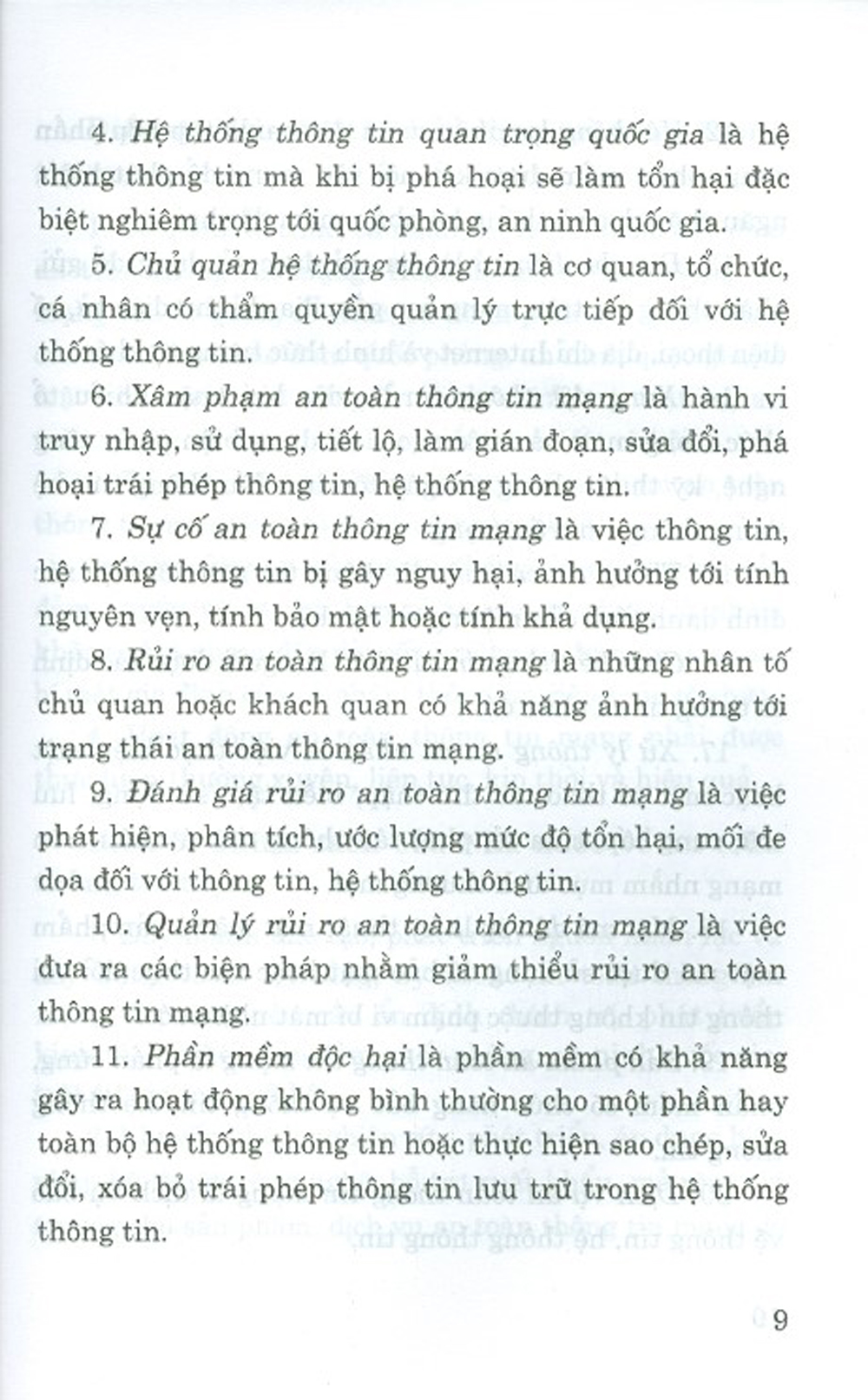 Luật An Toàn Thông Tin Mạng (Hiện Hành) (Sửa Đổi, Bổ Sung Năm 2018)