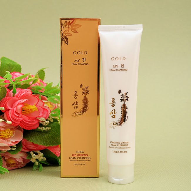 Sữa Rửa Mặt Sâm Vàng Hàn Quốc 120g dành cho da dầu