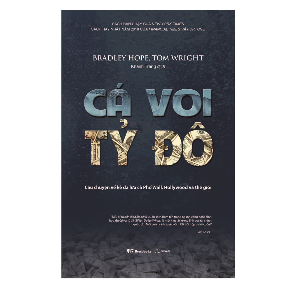Sách -cá voi tỷ đô - câu chuyện về kẻ đã lừa cả phố wall, hollywood và thế giới , tặng bookmark