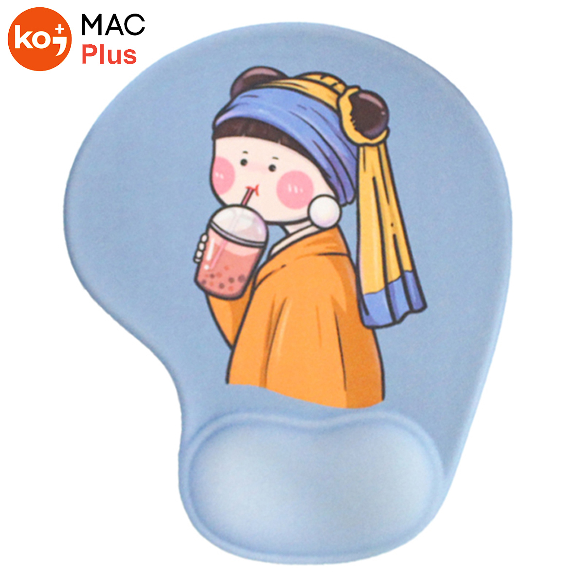 [ Loại Tốt ] Miếng Lót Chuột Có Đệm Tay Silicon Chống Mỏi Tay KOJMAC ( Computer Mouse Pad Cute 3D, Bàn Di Chuột, Lót Chuột Máy Tính Kê Tay Cao Cấp Giá Rẻ ... Lot Chuot PKA095 )