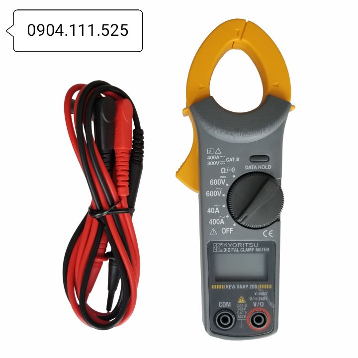 [Hcm]Kyoritsu Kn-200 Ac Current Clamp Meter (400A)
