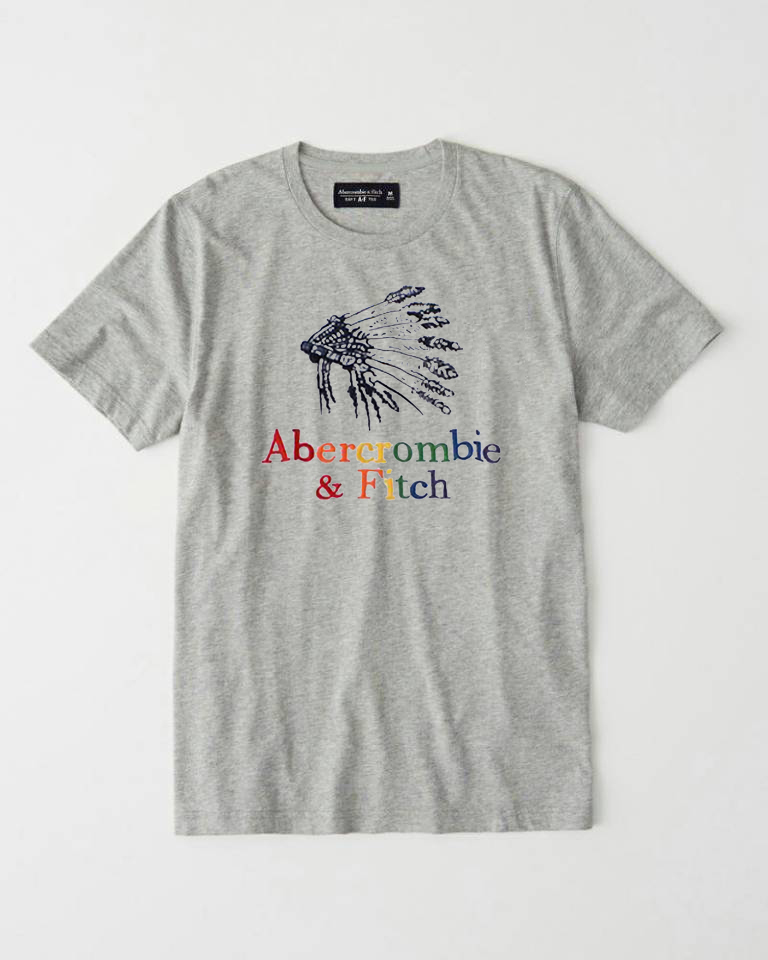 Áo thun thổ dân Aber Gray & Navy New