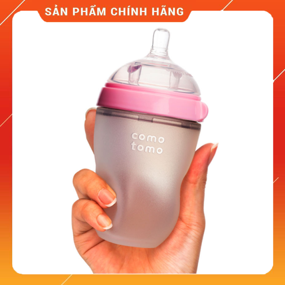 Bình Sữa Comotomo Cho Bé - Siêu Mềm - Thể Tích 150/250ml