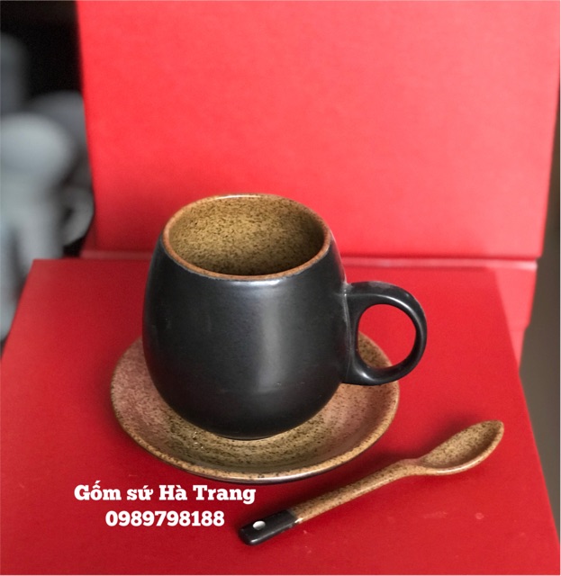 Set cốc cafe  Gốm sứ Bát Tràng cao cấp