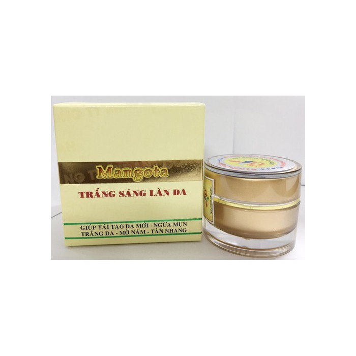 Kem mangota dưỡng trắng da mờ nám tàn nhang 18g