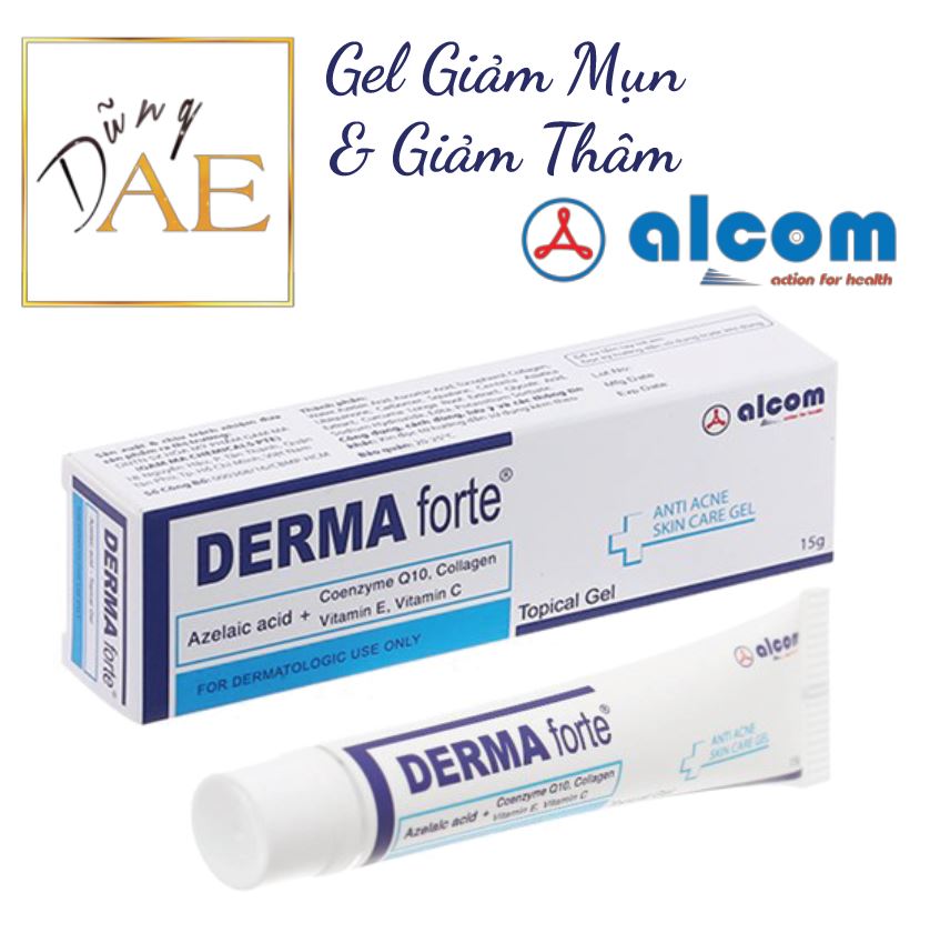 Derma Forte giảm mụn - Gel giảm mụn, giảm thâm Derma Forte