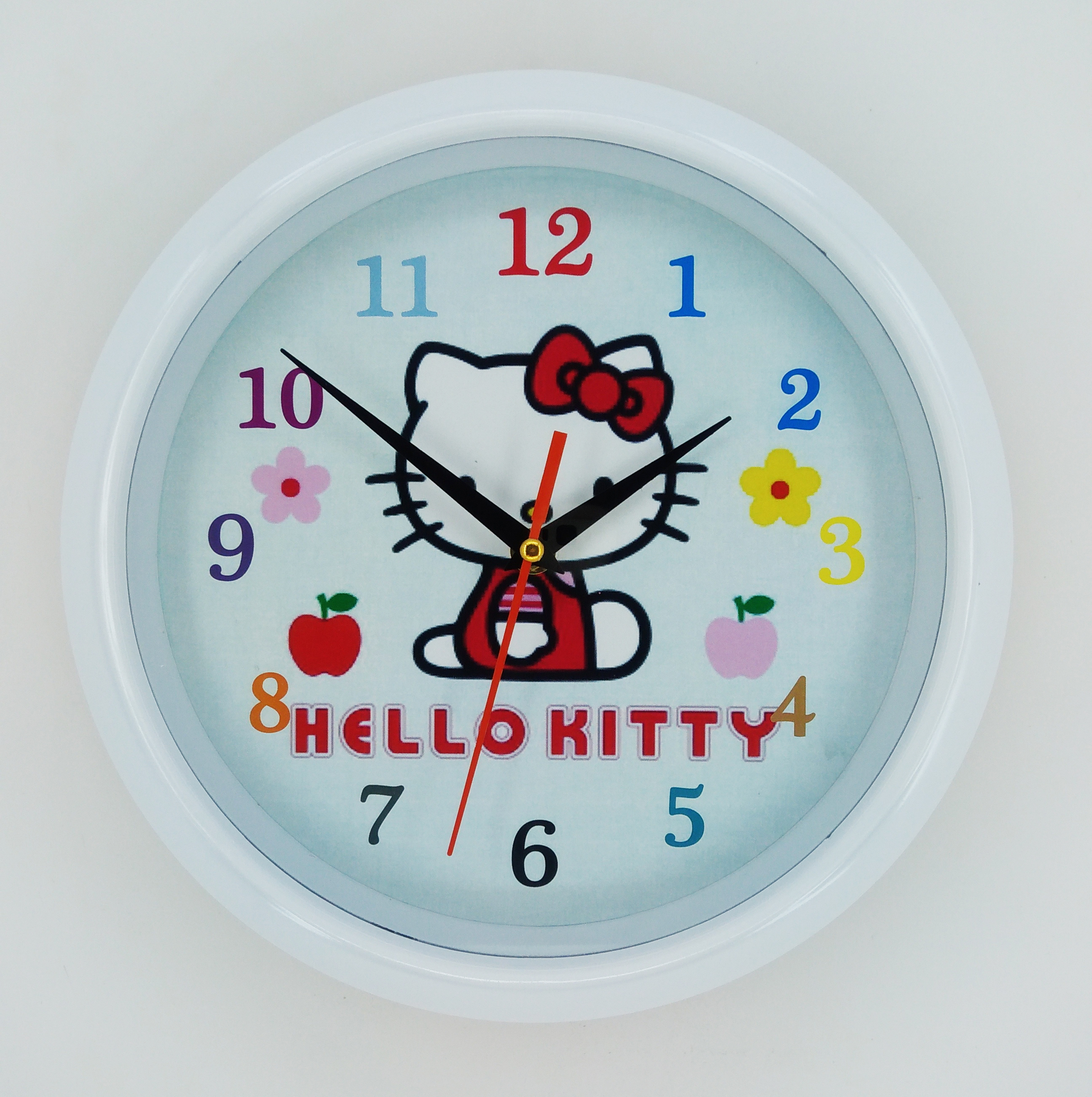( Freeship ) đồng hồ treo tường mèo kitty