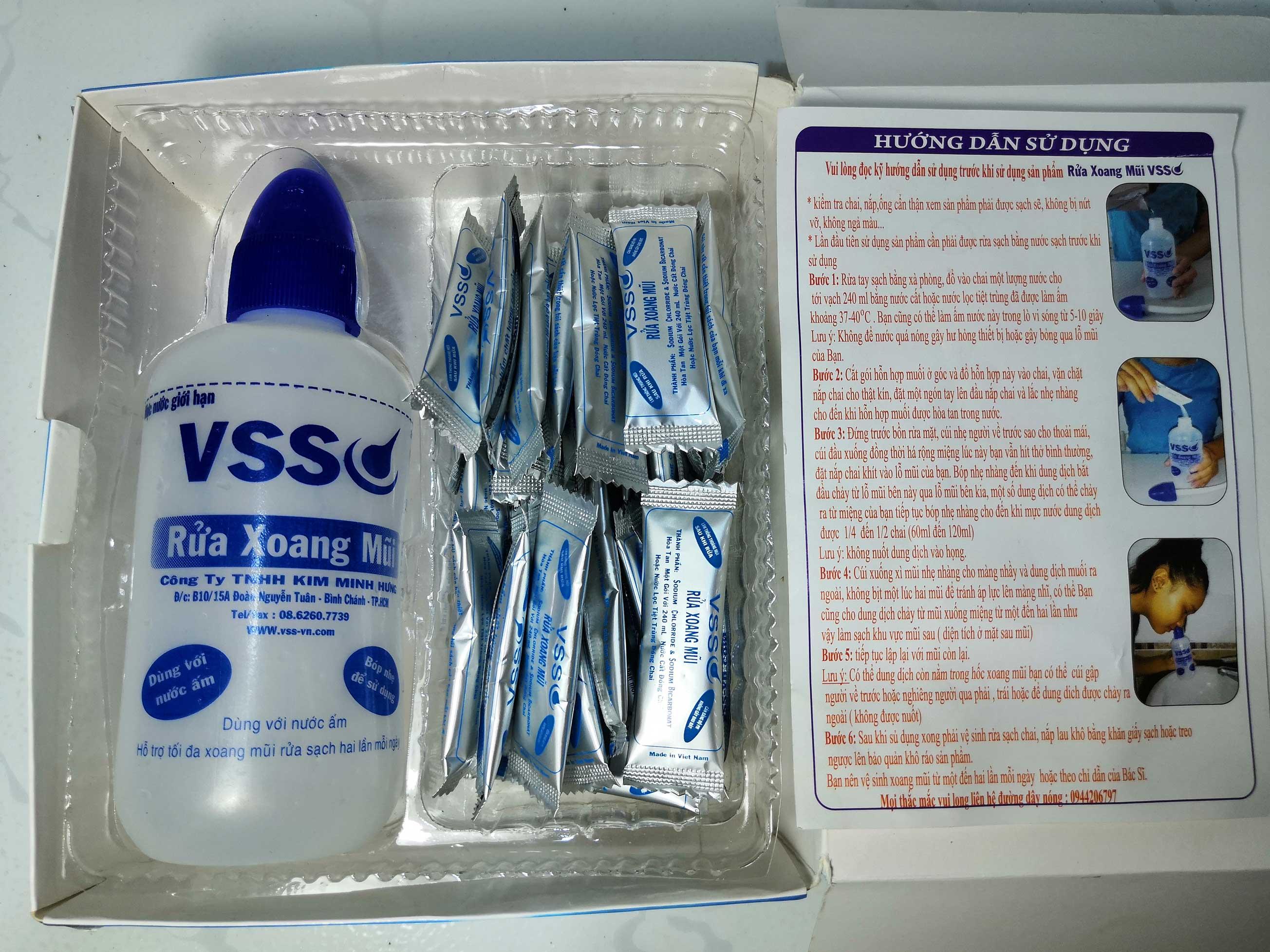 Bộ Rửa Mũi Xoang Cho Trẻ Em và Người Lớn Dùng Hằng Ngày Súc Họng Hiệu Quả - Quà tặng ngẫu nhiên (Khẩu trang y tế)