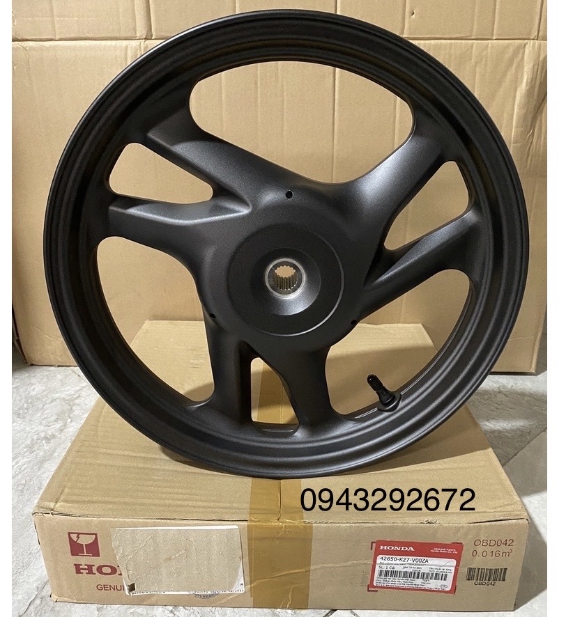 Vành Sau Air Blade 125, 2013>2019 Honda ( 42650K27V00ZA )