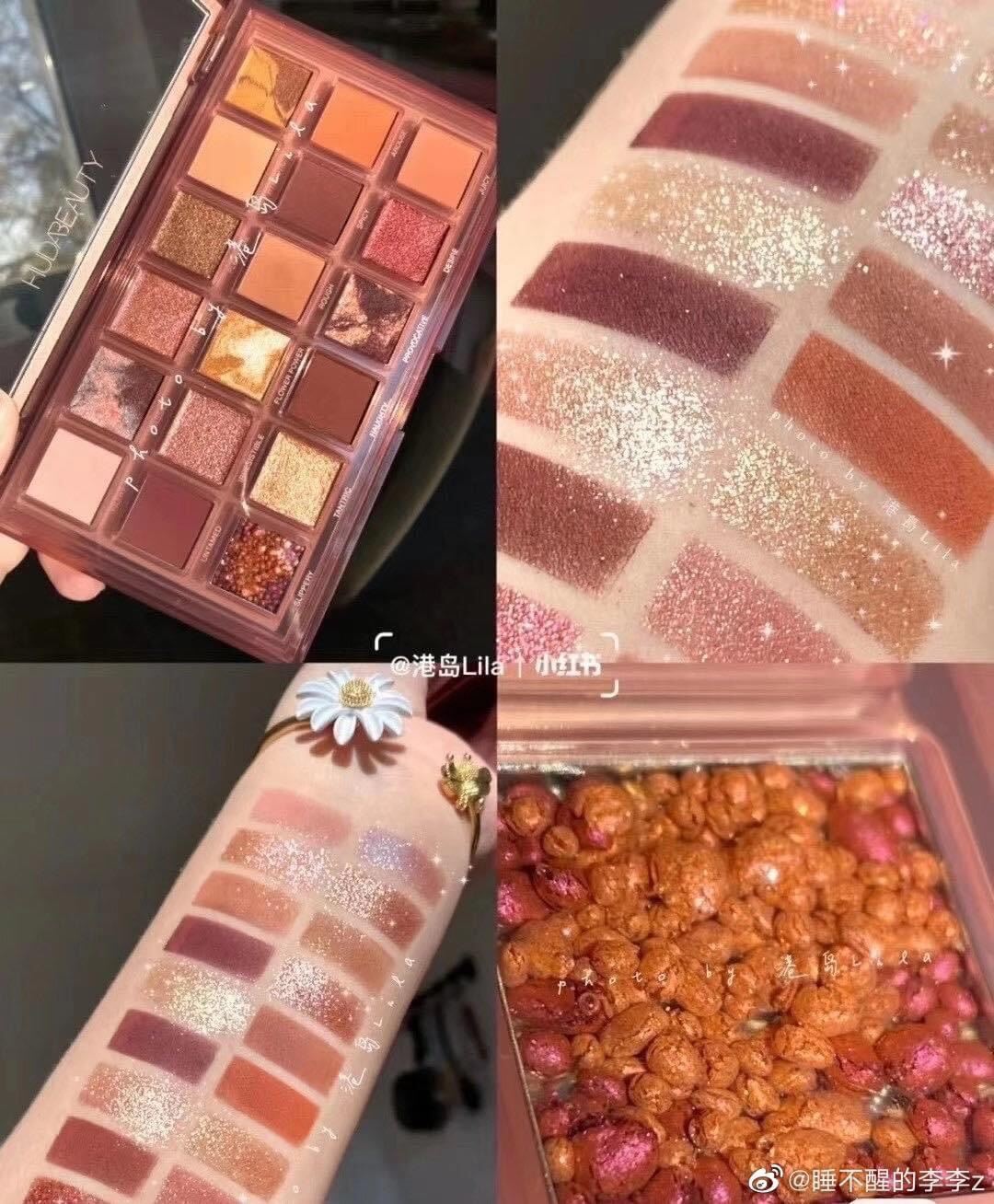 [FreeShip Max] - Bảng phấn mắt H.uda B.eauty - Kiss cosmetics