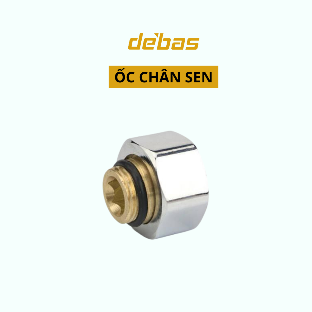 Phụ kiện sen tắm - Ốc chân sen Debas (Bộ 2 cái)