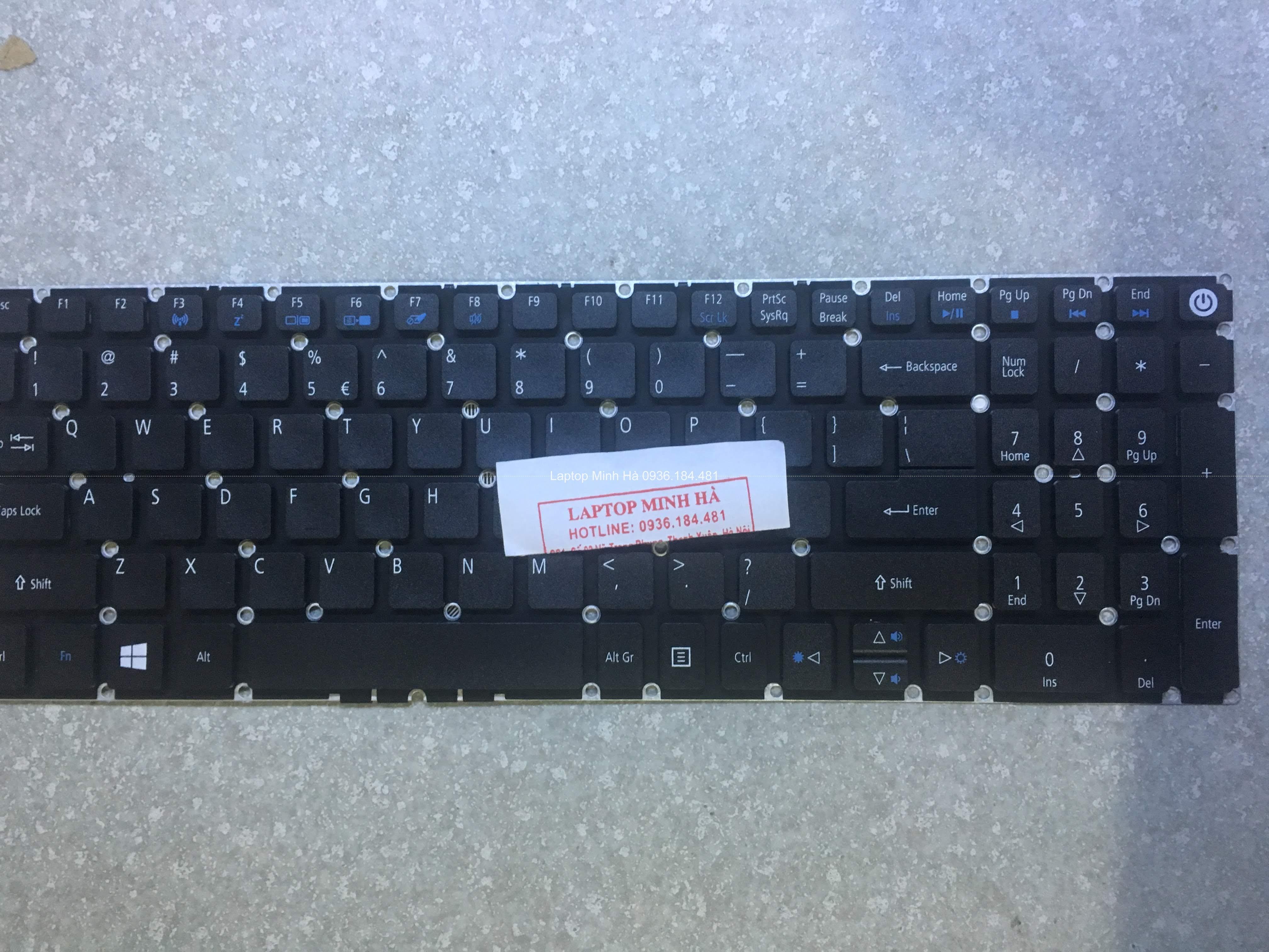 Bàn phím laptop Acer Aspire A315 serial