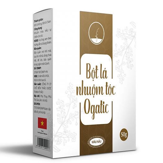 Bột lá nhuộm tóc - Ogatic