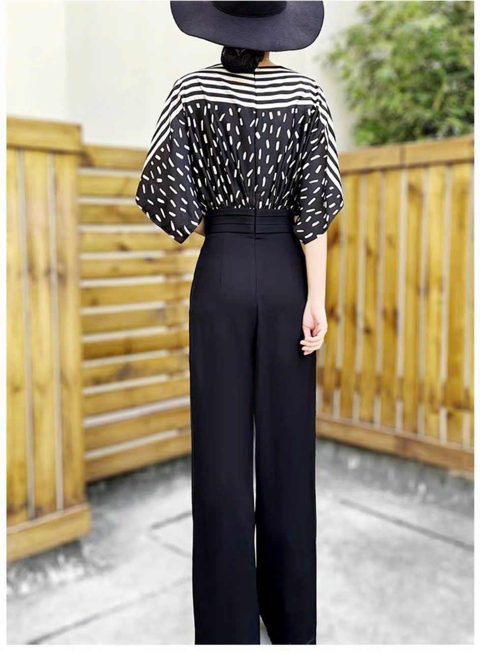 JUM LỤA HỌA TIẾT DẬP LY EO CAO CÂP CK1200310