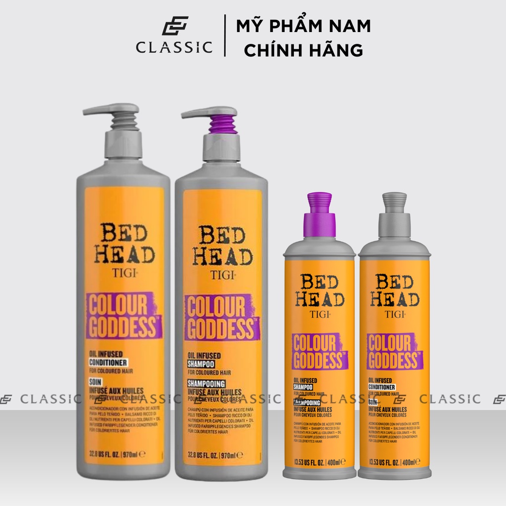 Combo dầu gội xả tigi bed head - chính hãng