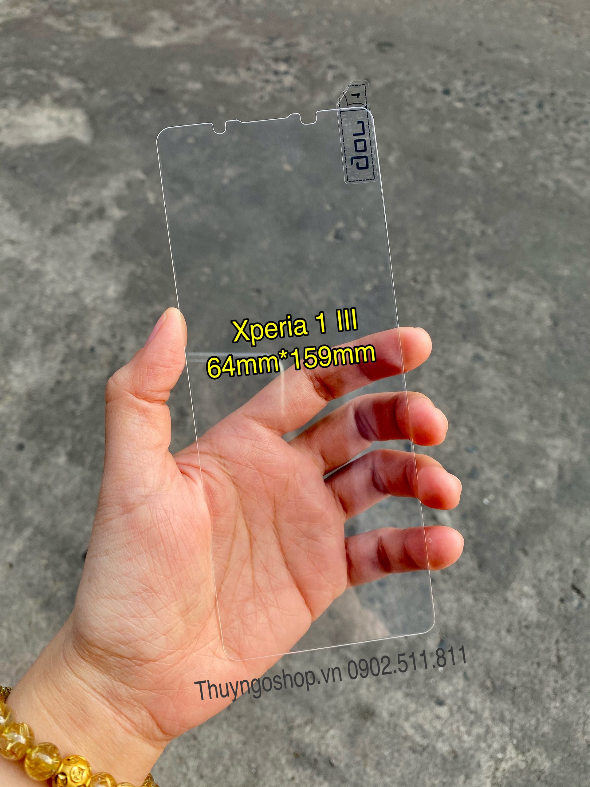 Kính cường lực trong suốt sony xperia 1 iii / xperia 10 iii / xperia 5 iii