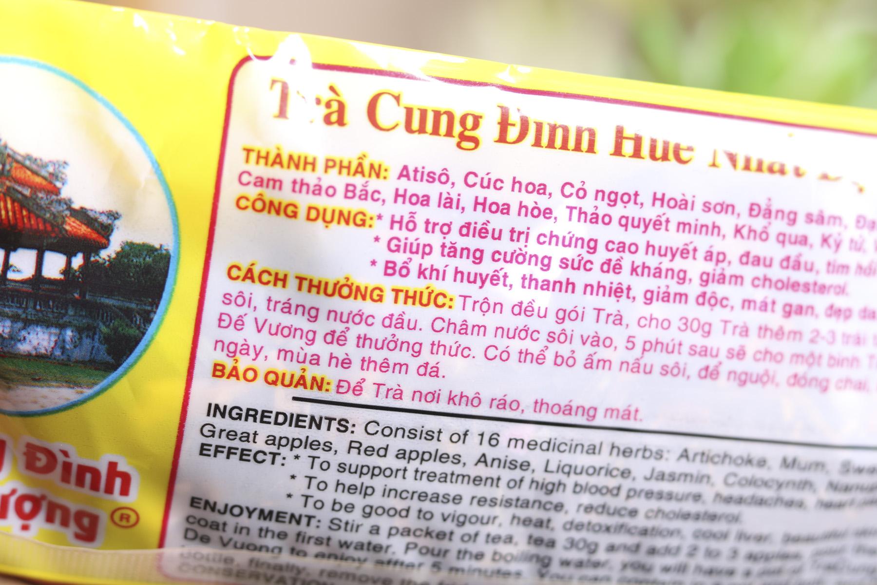 [HCM]Trà cung đình Huế Đức Phượng G8 500gr