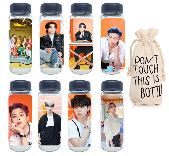 bình nước BTS in hình 500ml